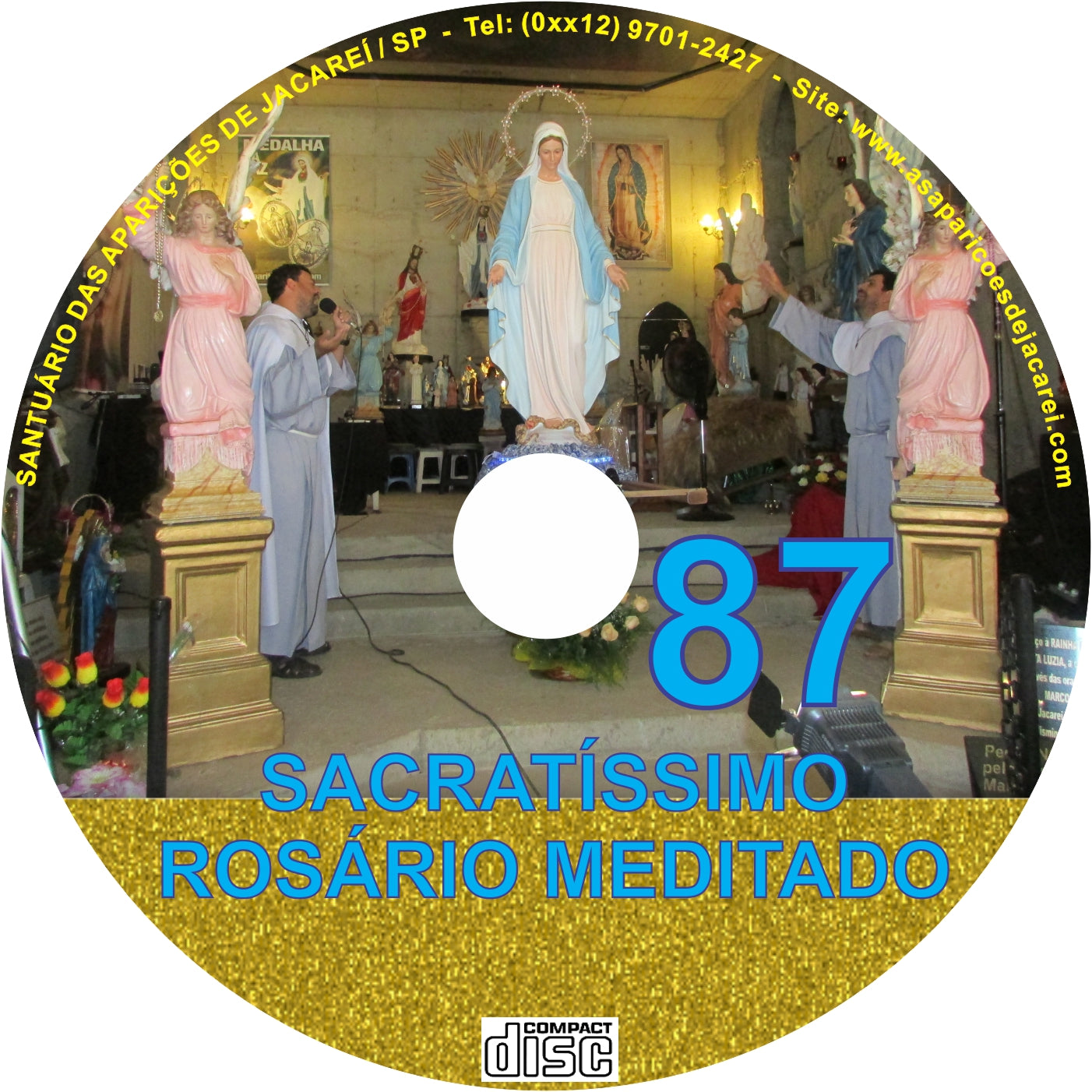 CD Rosário Meditado 087 CD Rosário Meditado 087